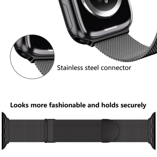 Apple Watch Case Set with Tempered Glass Screen Protector