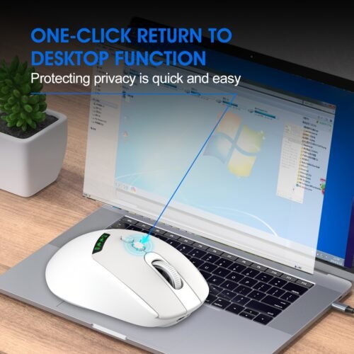 Portable Silent Dual-Mode Mouse