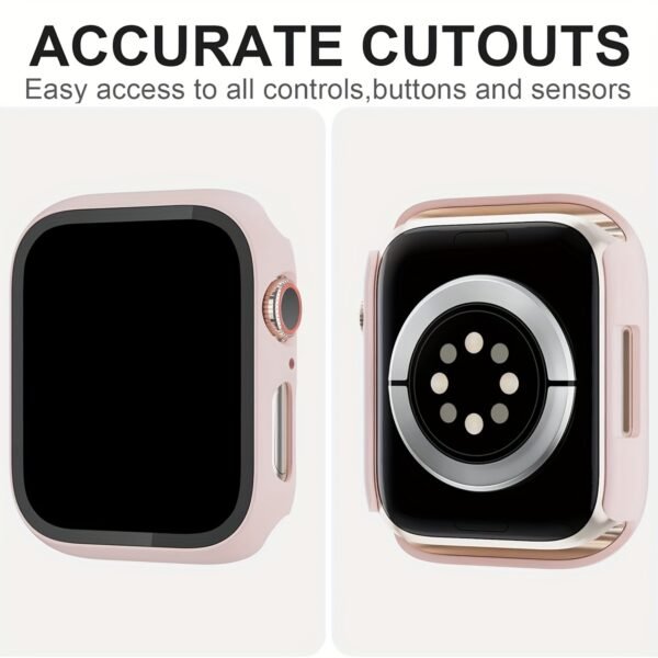 Apple Watch Case & Strap Set - Ultra-Thin Tempered Glass Screen Protector