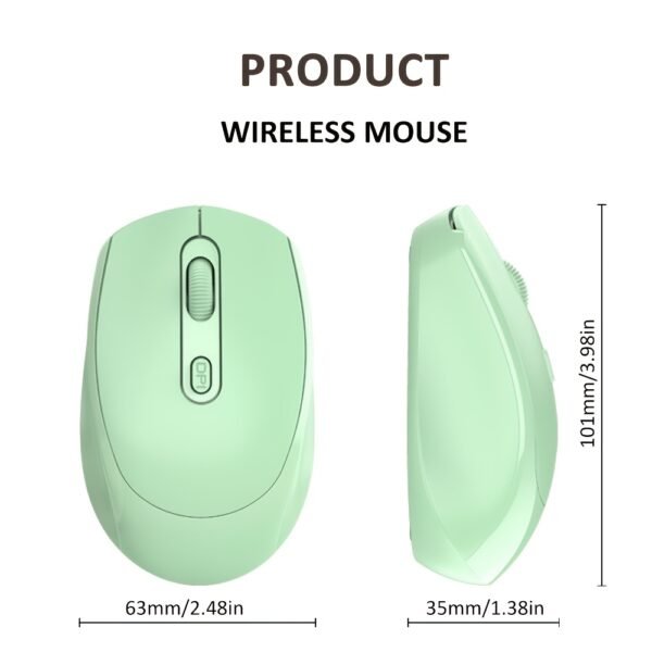 Ergonomic Wireless Mouse