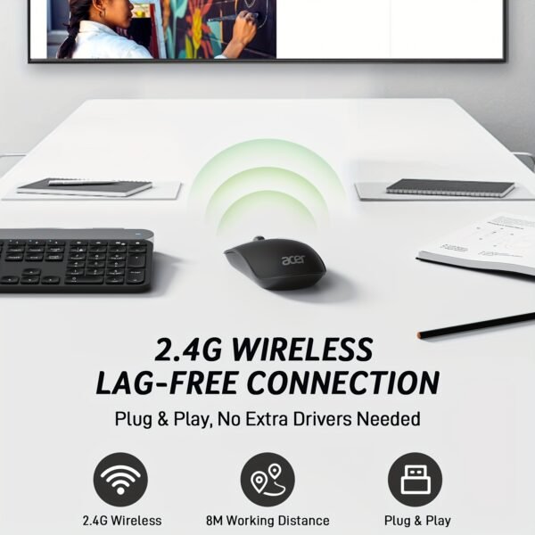 2.4G Slim USB Wireless Mouse