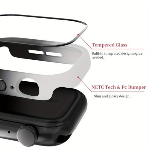 Protective Tempered Glass And Case