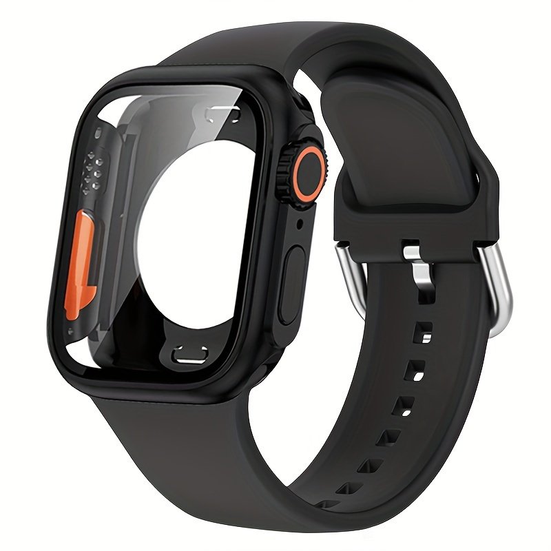Watch Case + Band Compatible with iWatch Bands