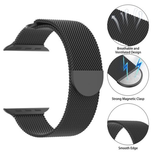 Apple Watch Case Set with Tempered Glass Screen Protector