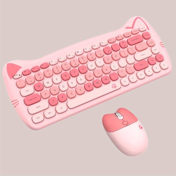 832706e2-0fd7-4964-8320-ef8936e0b9b8_1600x1600.jpeg The Geezer Meow Cute Cat Is a Charming Compact Wireless Keyboard And Mouse Set Shaped Like a Cat