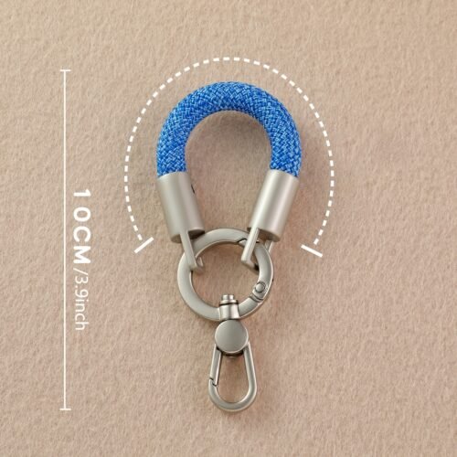 1pc 360-degree rotatable finger strap  BLACK