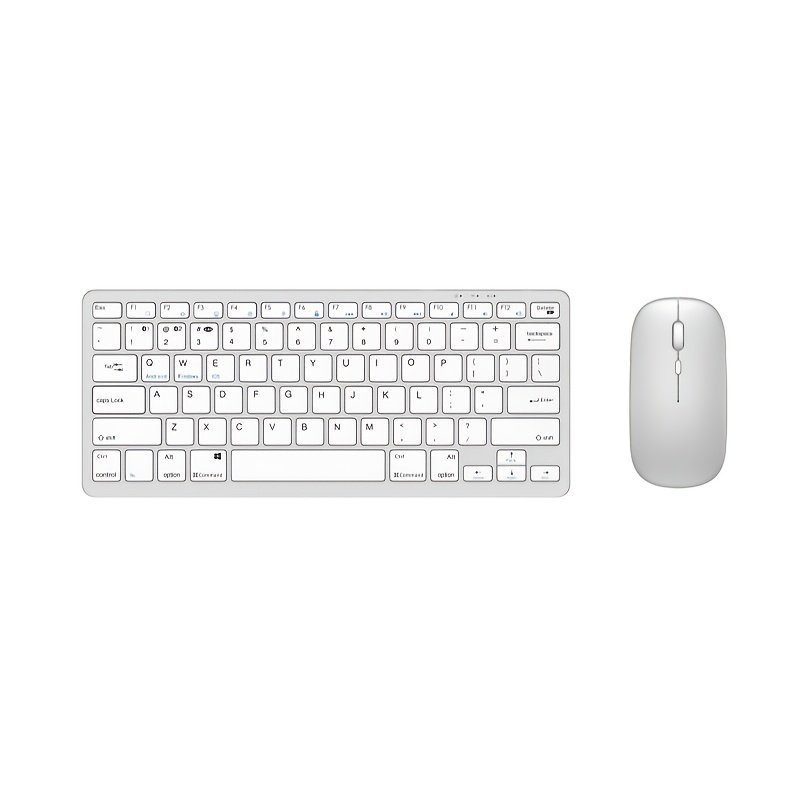 Rechargeable Wireless BT+2.4G Keyboard and Mouse Combo