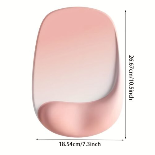Ergonomic Mouse Pad with Gel Wrist Support Premium Lycra Fabric