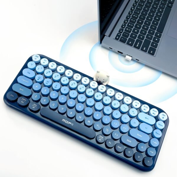 Mofii Anni Wireless Bluetooth Keyboard with Ergonomic Design