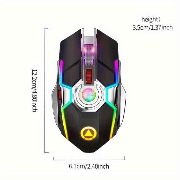 YINDIAO Rechargeable Wireless Mouse