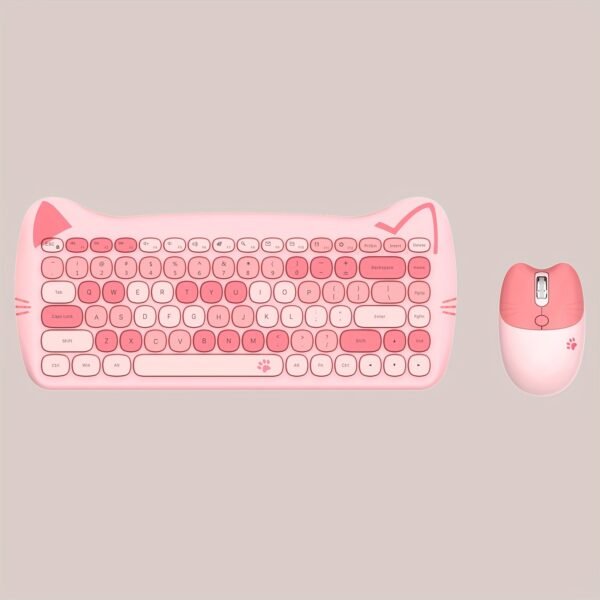 c5fa07424239844f472fe0ffbb9df12f.jpg The Geezer Meow Cute Cat Is a Charming Compact Wireless Keyboard And Mouse Set Shaped Like a Cat