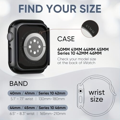 Braided Stretchy Band for Apple Watch Compatible