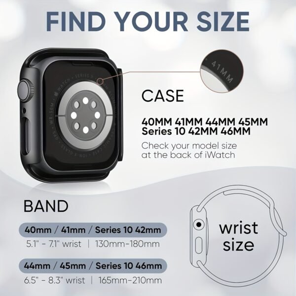 Braided Stretchy Band for Apple Watch Compatible