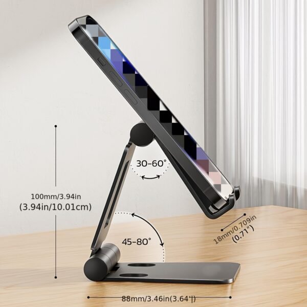 Desktop Folding Stand Portable Lazy Phone Holder Tablet Stand Aluminum Alloy Mobile Phone Holder