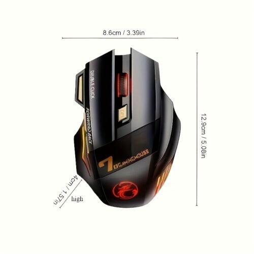 7 Buttons Wireless Gaming Mouse