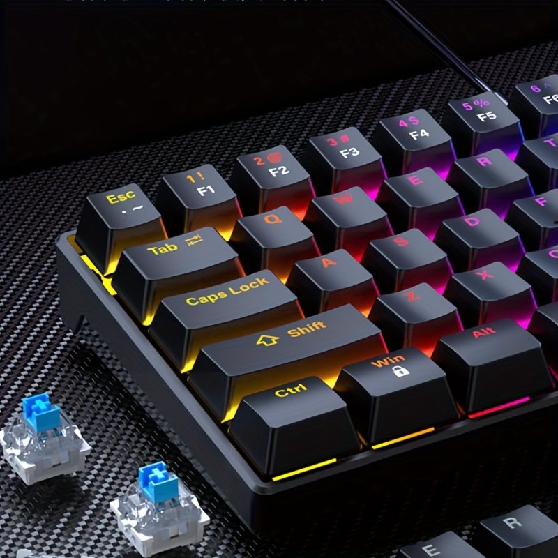 Mechanical Keyboard with Wired Switches