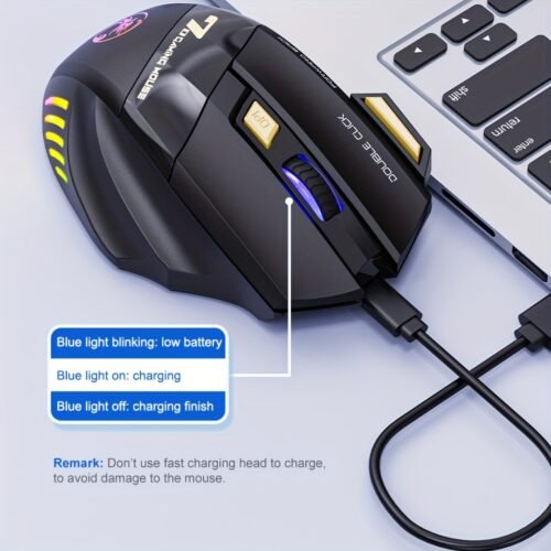 7 Buttons Wireless Gaming Mouse