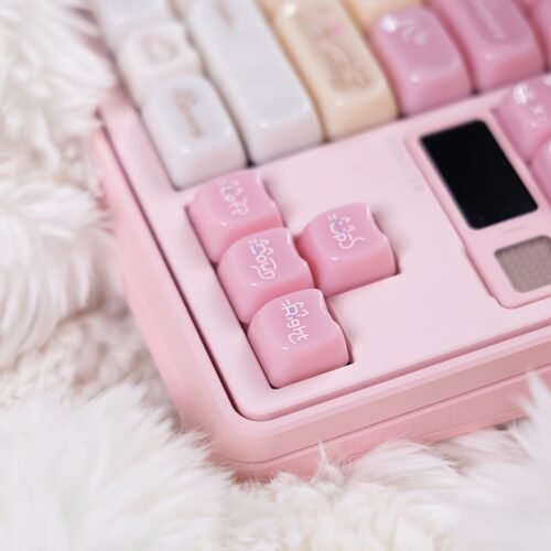 Siamese And Ragdoll Cat MAO Profile Keycaps 149 Key Glossy End PC Material Adorable Candy Colored Mechanical Keyboard Keycaps