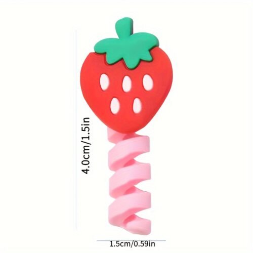 Cute Cartoon Phone Data Cable Protectors  random color